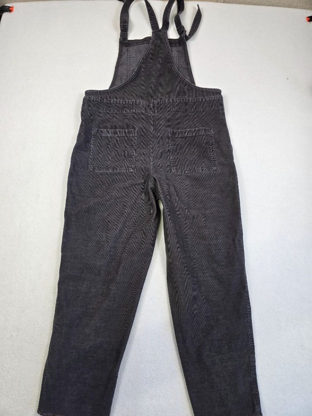 Aerie Corduroy Overalls Large Dark Grey Womens - Picture 6 of 6